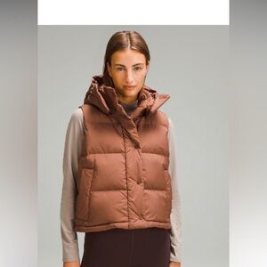 Wunder puff crop vest NEW WITHOUT TAGS